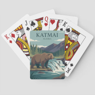 Baraja De Cartas Parque Nacional Katmai EE. UU.
