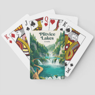Baraja De Cartas Parque Nacional Lagos de Plitvice Croacia