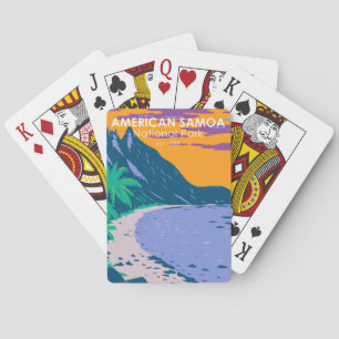 Baraja De Cartas Parque nacional Ofu de Samoa Americana