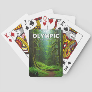 Baraja De Cartas parque nacional olímpico de Washington hoh selva l
