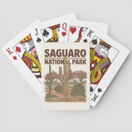 Baraja De Cartas Parque nacional Saguaro, Desierto Sonorés