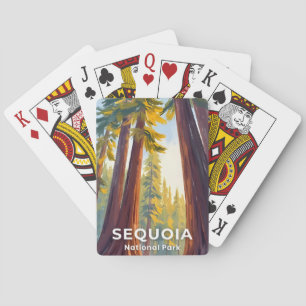 Baraja De Cartas Parque Nacional Sequoia   Viajes a California