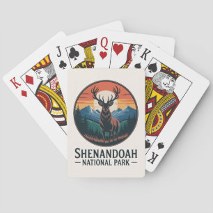 Baraja De Cartas Parque nacional Shenandoah Emblem