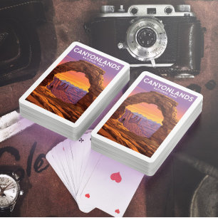 Baraja De Cartas Parque nacional Vintage Canyonlands