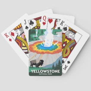Baraja De Cartas Parque nacional Vivid Yellowstone