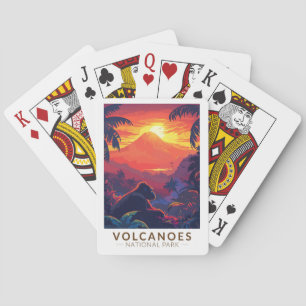 Baraja De Cartas Parque nacional Volcanes Mountain Gorilla Travel