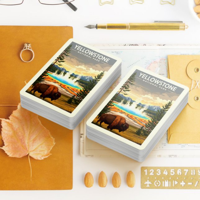 Baraja De Cartas Parque nacional Yellowstone (Subido por el creador)