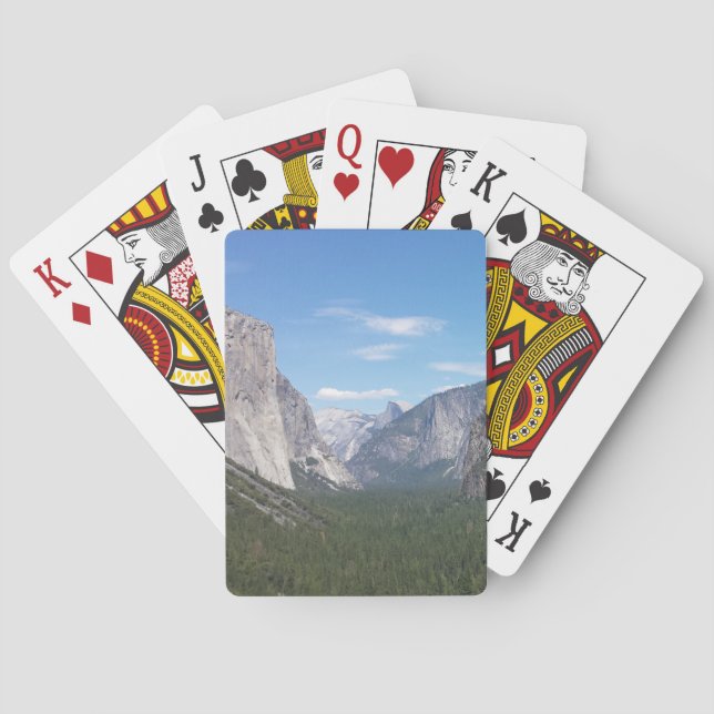Baraja De Cartas Parque Nacional Yosemite, Valle de la Montaña (Reverso)