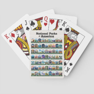 Baraja De Cartas Parques nacionales de los Estados Unidos de Améric