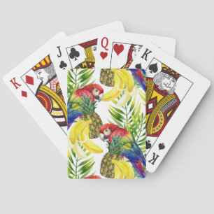 Baraja De Cartas Parroquia Y Fruta Tropical