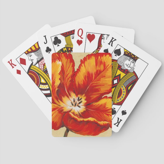 Baraja De Cartas Parrot Tulip I (Reverso)