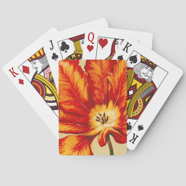 Baraja De Cartas Parrot Tulip II (Reverso)