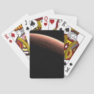 Baraja De Cartas Parte De Marte En El Límite De La Luz Y La Oscurid