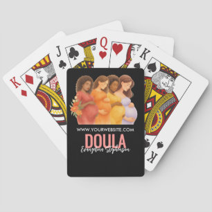 Baraja De Cartas Partera de Acuarela ObGyn Nacimiento Doula Pospart