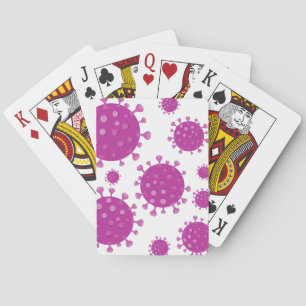 Baraja De Cartas Partícula viral púrpura