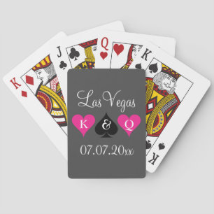 Baraja De Cartas Partida de bodas de Las Vegas favorece la partida 