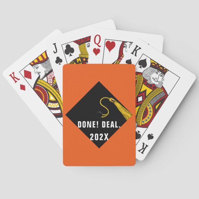 Baraja De Cartas Partido de Graduación (Reverso)