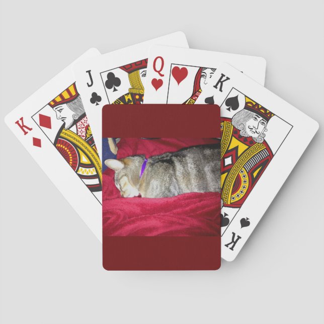 Baraja De Cartas Pasado añil (Reverso)