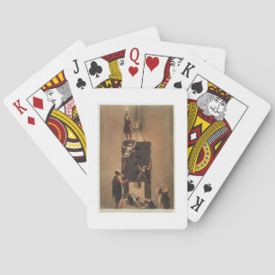 Baraja De Cartas Pasaje de la segunda a la tercera galería de