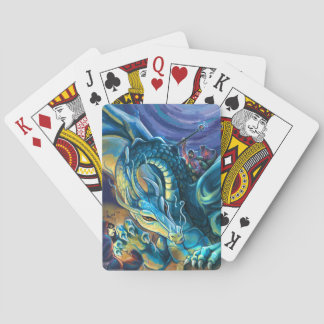 Baraja De Cartas Pasajero de dragón azul