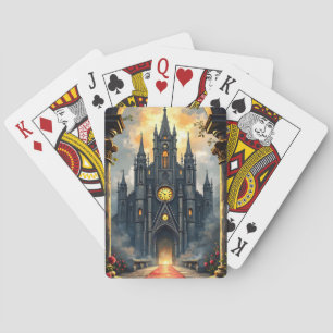 Baraja De Cartas Pasillo iluminado por la luna de votos eternos –Pu