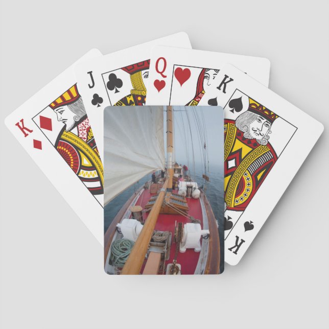 Baraja De Cartas Paso de límite de navegación (Reverso)