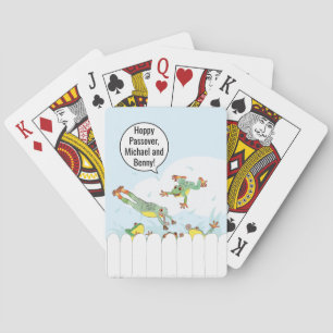 Baraja De Cartas Passover Hoppy Frogs Playing Cards