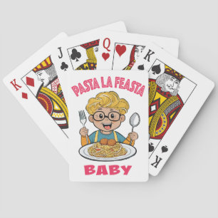 Baraja De Cartas Pasta La Feasta Baby