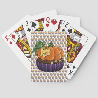 Baraja De Cartas Pastel de calabaza