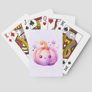 Baraja De Cartas Pastel de Calabaza con Estrellas Vibe Soñador Lind