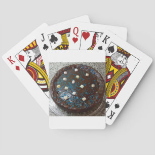 Baraja De Cartas Pastel de chocolate