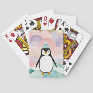 Baraja De Cartas Pastel Penguin Peak