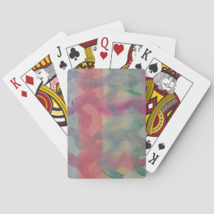 Baraja De Cartas Pastel Resumen Arte