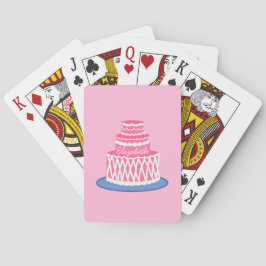 Baraja De Cartas Pastel rosa personalizado