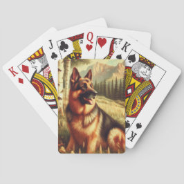 Baraja De Cartas Pastor Alemán