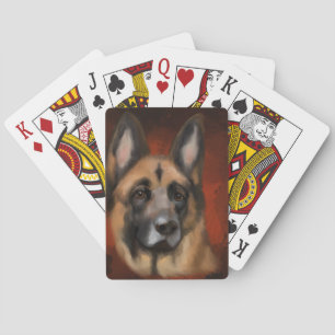 BARAJA DE CARTAS PASTOR ALEMÁN    