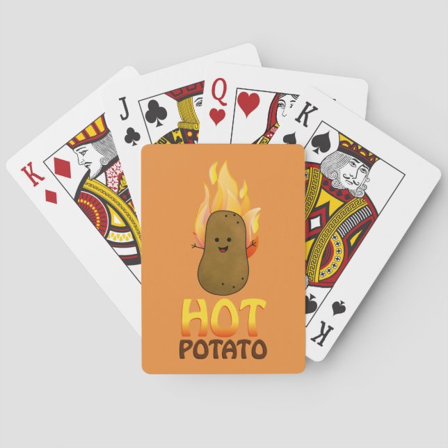 Baraja De Cartas Patata Caliente (Reverso)