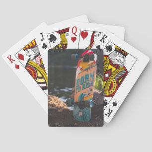 Baraja De Cartas Patinaje Nacido Para Pasear