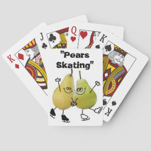 Baraja De Cartas "Patinaje Pears"