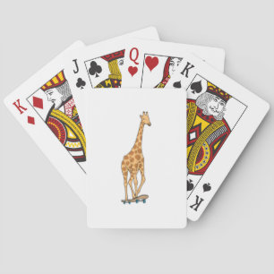 Baraja De Cartas Patineta Giraffe