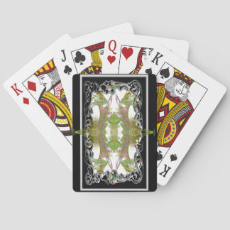 Baraja De Cartas patio 1 de la hoja del nouveau