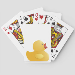 Baraja De Cartas Pato de goma amarillo