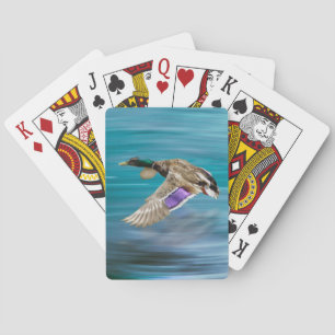 Baraja De Cartas Pato mallard volando