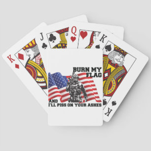 Baraja De Cartas Patriota americano