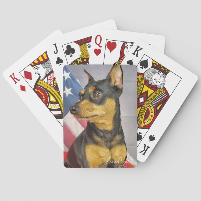 Baraja De Cartas Patriotic MinPIn (Reverso)