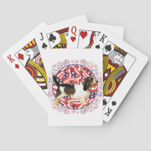 Baraja De Cartas Patriótico Petit Basset Griffon Vendeen