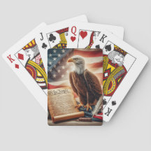 Patriotismo del águila calva estadounidense