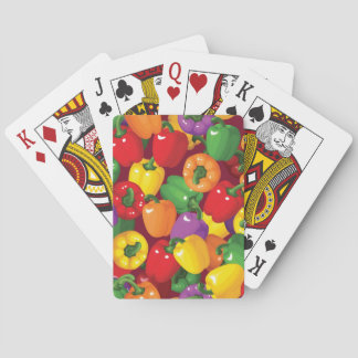 Baraja De Cartas Patrón Bell Pepper