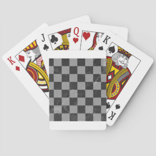 Baraja De Cartas Patrón de ajedrez