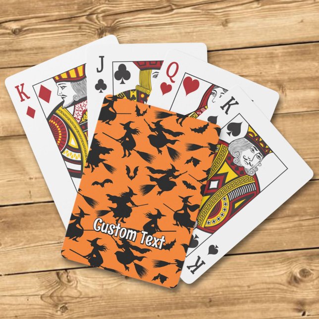 Baraja De Cartas Patrón de brujas voladoras (Subido por el creador)